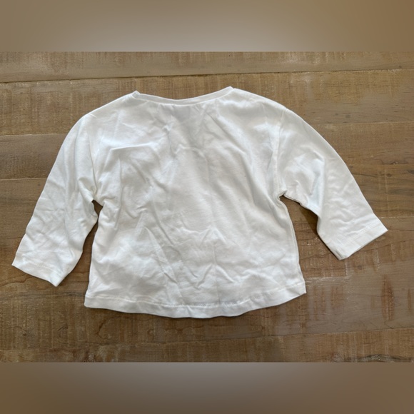 Zara kids baby girls ballerina French long sleeve shirt new with tags - Picture 8 of 9